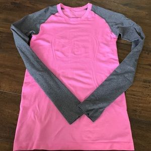 Lululemon long sleeve tee, size 6